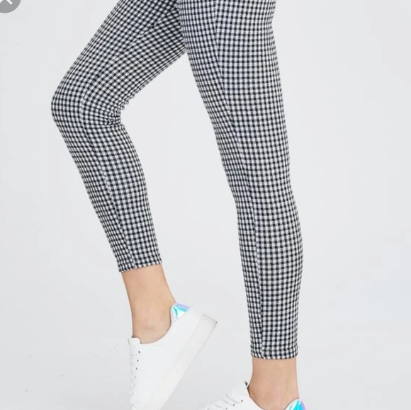 Gingham pant legging - Picture 2 of 7